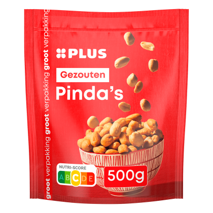 Pinda's gezouten 500 gram