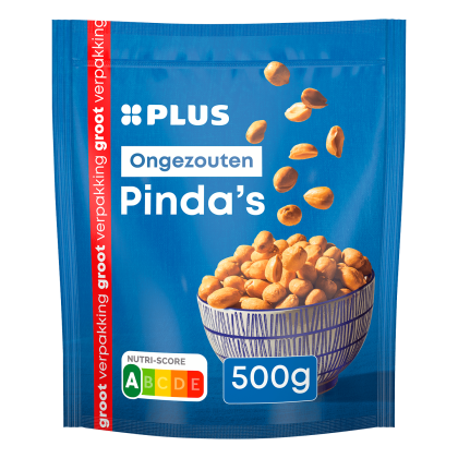 Pinda's ongezouten 500 gram