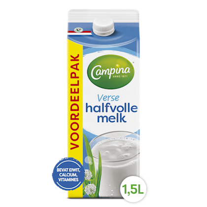 Halfvolle melk