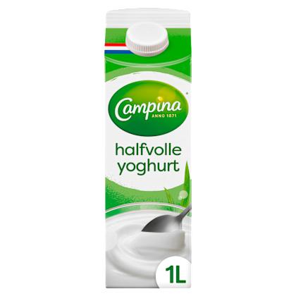 Halfvolle milde yoghurt