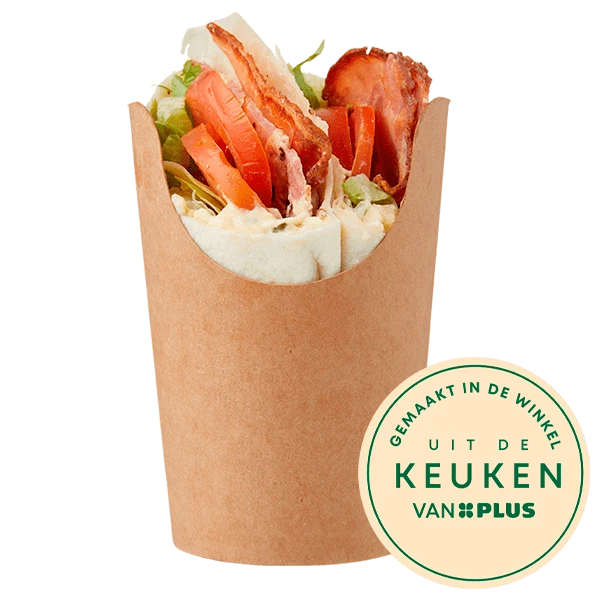 Uit de keuken van Wrap kaas bacon