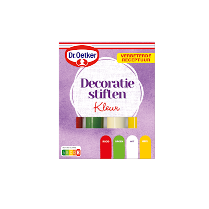 Dr. Oetker Decoratiestiften kleur 4 st