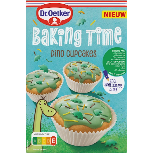 Dr. Oetker Baking Time Dino Cupcakes