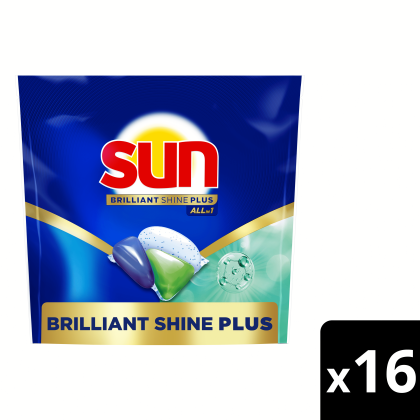 Briljant shine plus vaatwascapsules