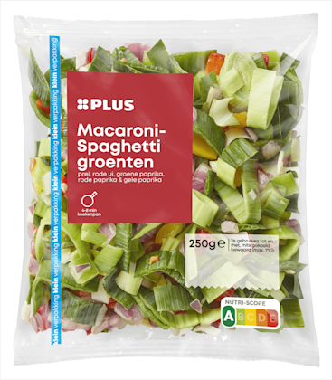 Macaroni-spaghetti groenten kvp