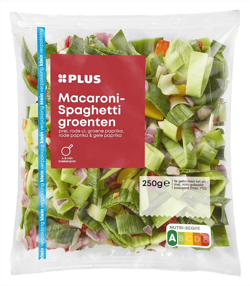 PLUS Macaroni-spaghetti groenten kvp