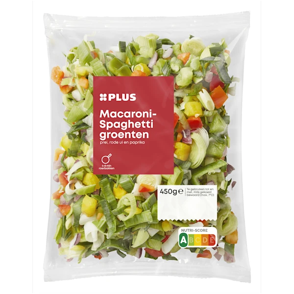 PLUS Macaroni-spaghetti groenten