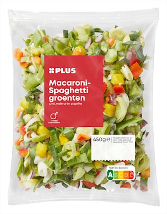 Macaroni-spaghetti groenten
