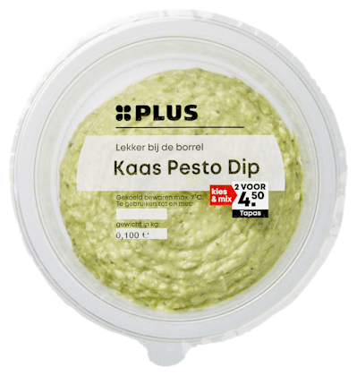 Kaas-Pesto dip