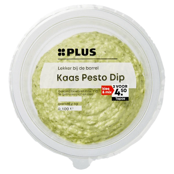 PLUS Kaas-Pesto dip