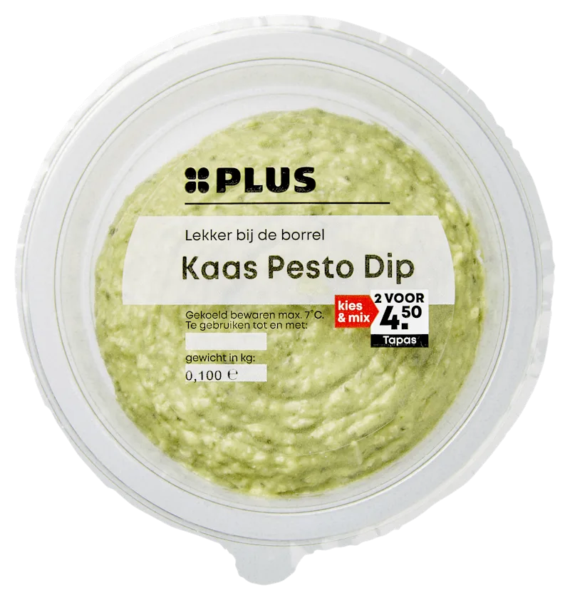 PLUS Kaas-Pesto dip