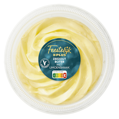 Zeezout boter met limoensmaak