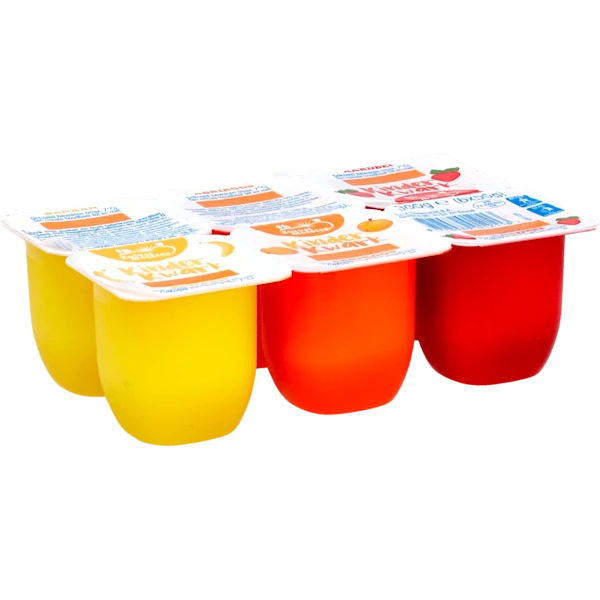 Zuivelmeester kinderkwark fruit 6x50g