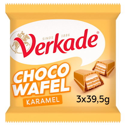Chocowafel karamel 3-pack