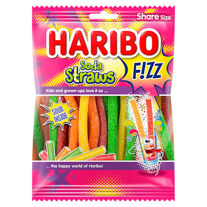 Soda straws fizz