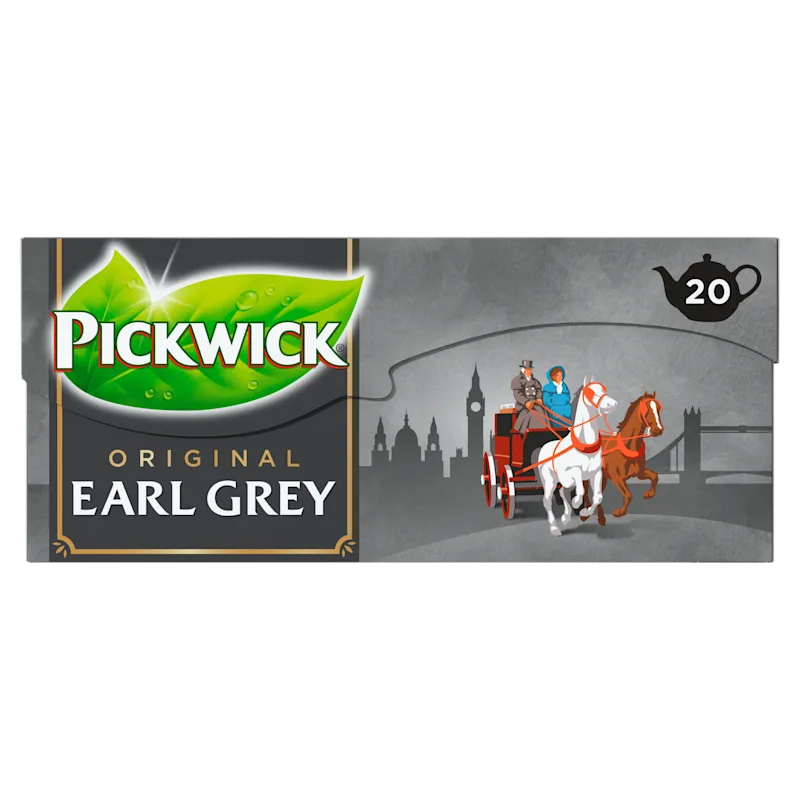 Pickwick Earl grey zwarte thee voor pot
