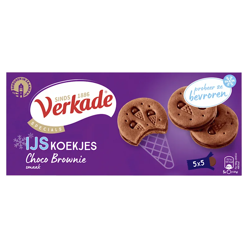 Verkade IJskoekjes Brownie