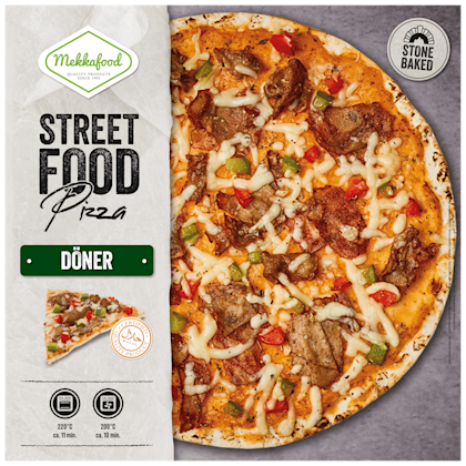 Streetfood pizza döner