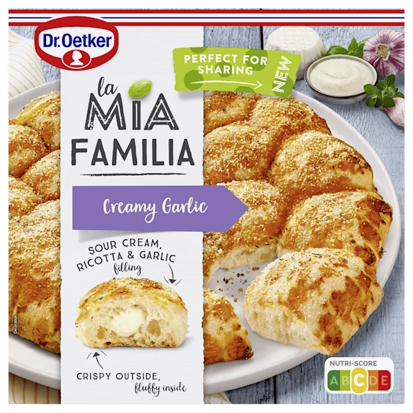 Dr. Oetker La Mia Familia garlic breekbrood
