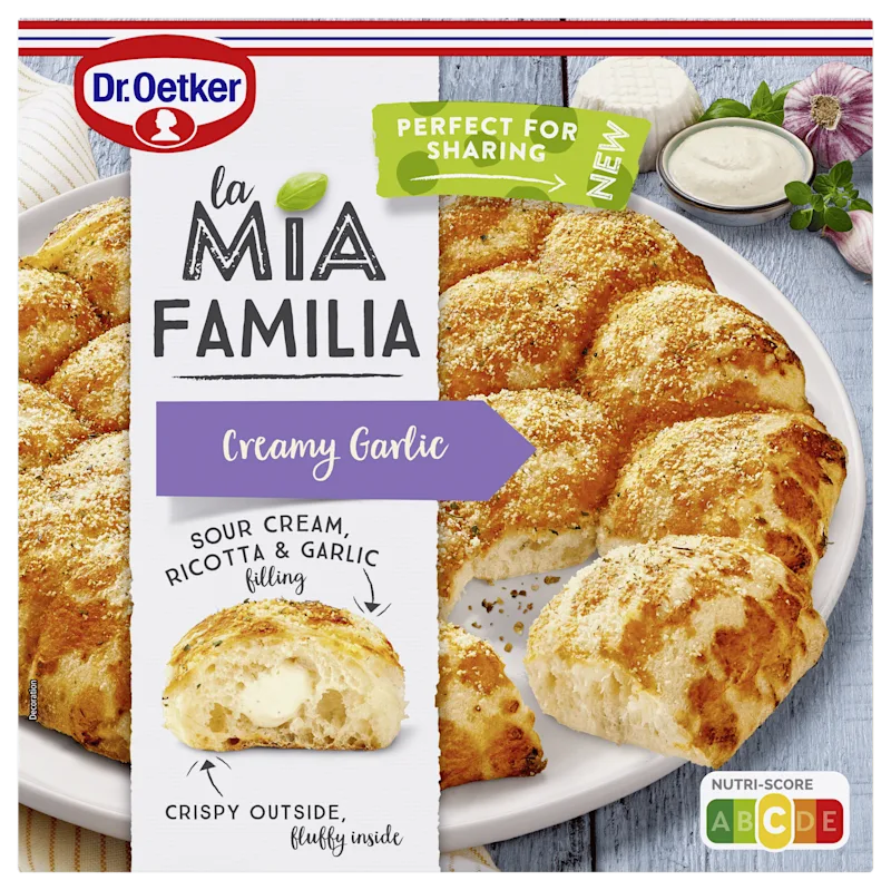 Dr. Oetker La Mia Familia garlic breekbrood