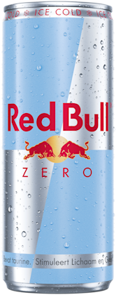 Energy drink zero gekoeld