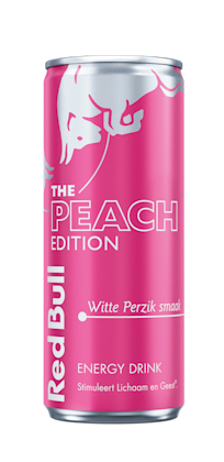 Energy drink white peach