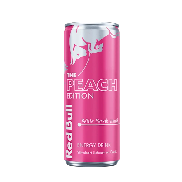 Red Bull Energy drink white peach