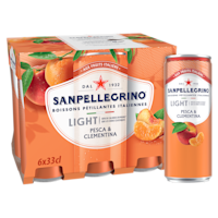 San Pellegrino Pesca & clementina light