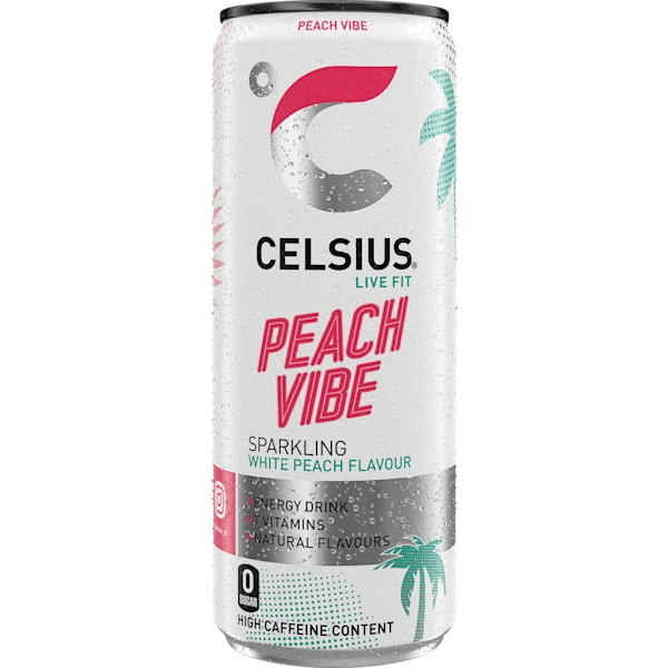 Celsius Peach vibe