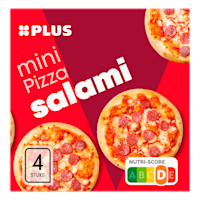 PLUS Mini pizza salami
