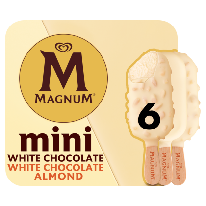 Mini white almond