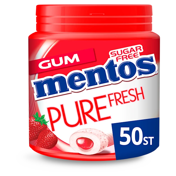 Mentos Gum pure fresh strawberry