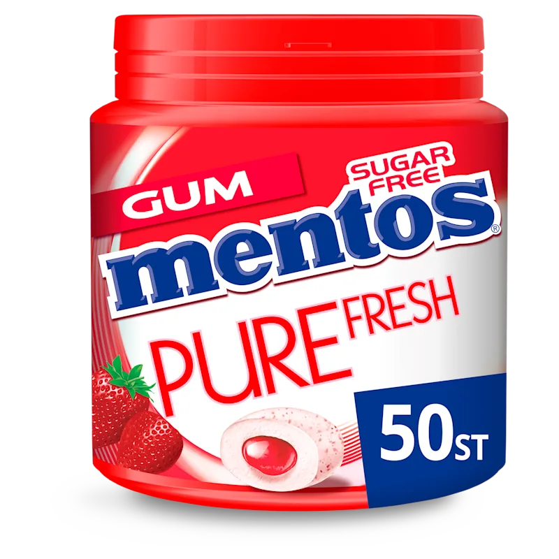 Mentos Gum pure fresh strawberry