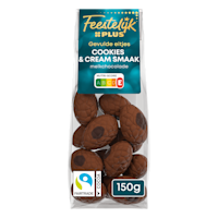 Feestelijk PLUS Paaseitjes melk cookies en cream