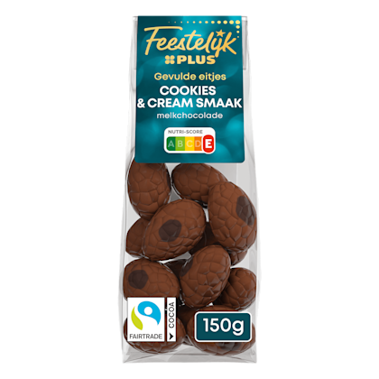 Paaseitjes melk cookies en cream