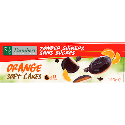 Zonder Suiker Orange Soft Cakes