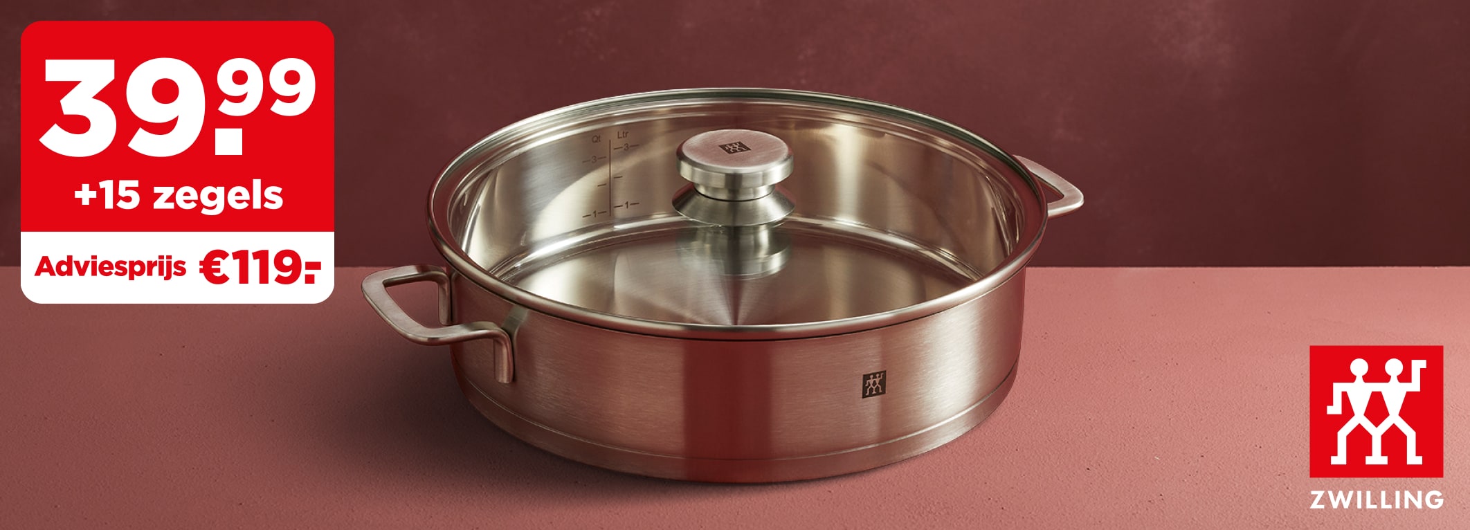 Hapjespan 28 cm van ZWILLING.