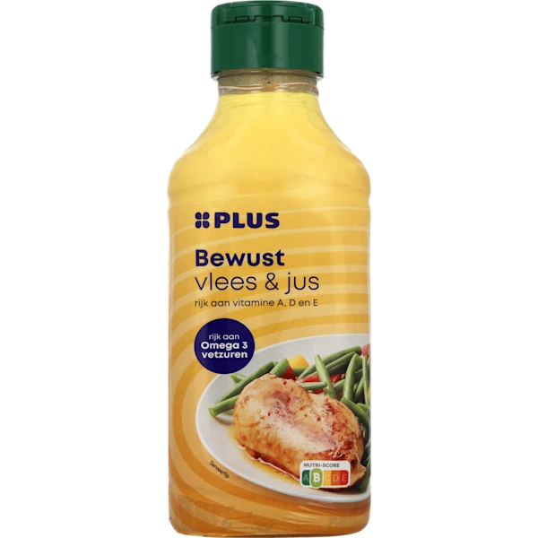 PLUS Bewust vlees & jus vloeibaar