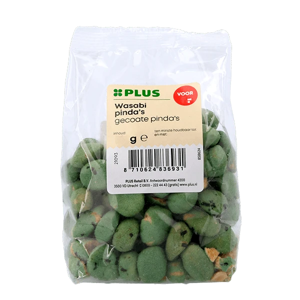 PLUS Wasabi pinda's