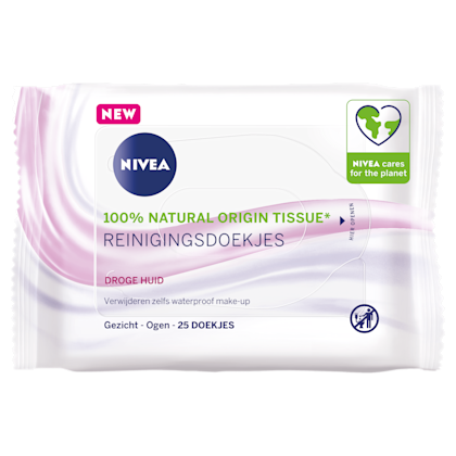 Nivea 3-In-1 Verzachtende Reinigingsdoekjes