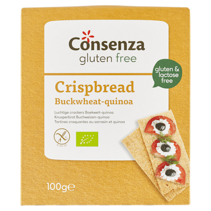 Luchtige cracker boekweit quinoa bio - PLUS