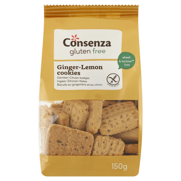 Consenza GV Gember-citroen koekjes bio