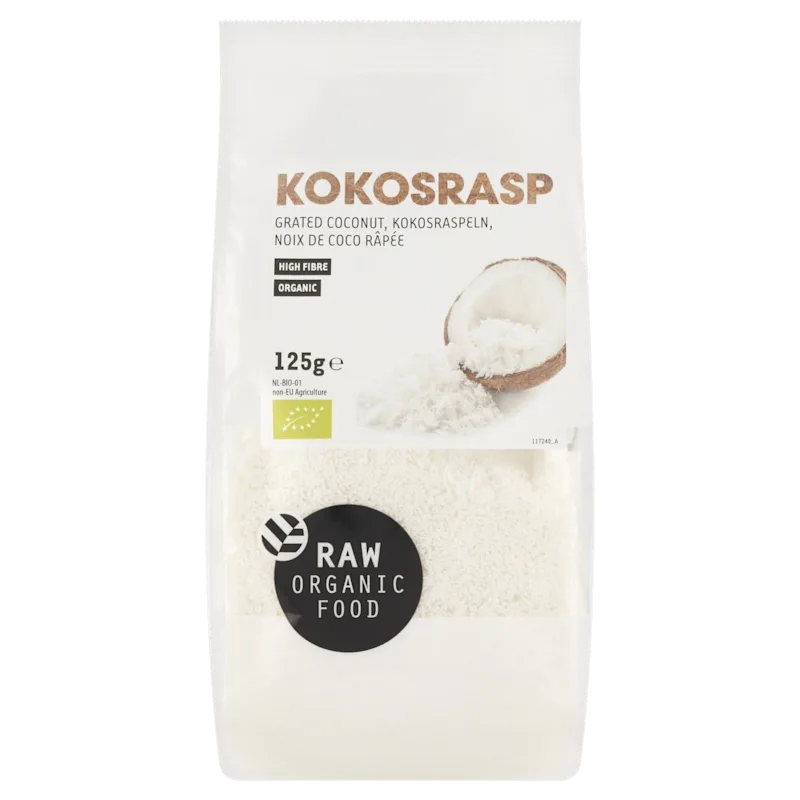 Raw Organic Food RAW Kokosrasp bio