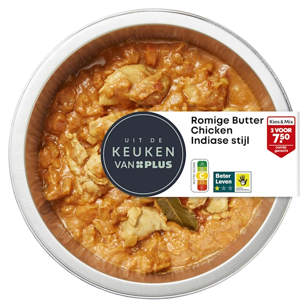 Uit de keuken van Romige butter chicken