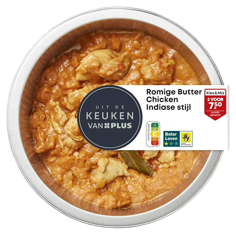 Uit de keuken van Romige butter chicken