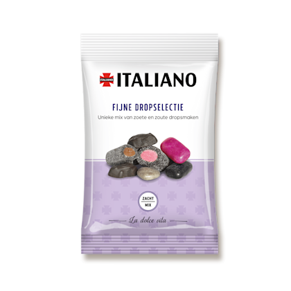 Italiano Fijne drop selectie