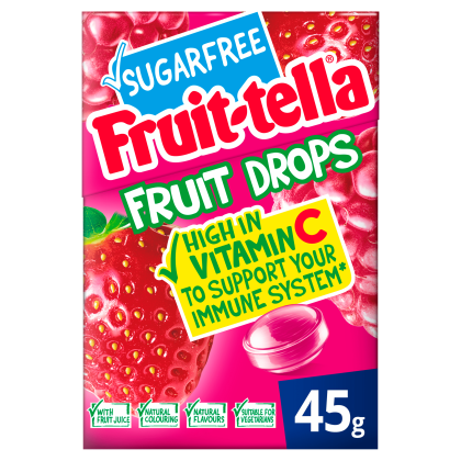 Fruitdrops red fruit