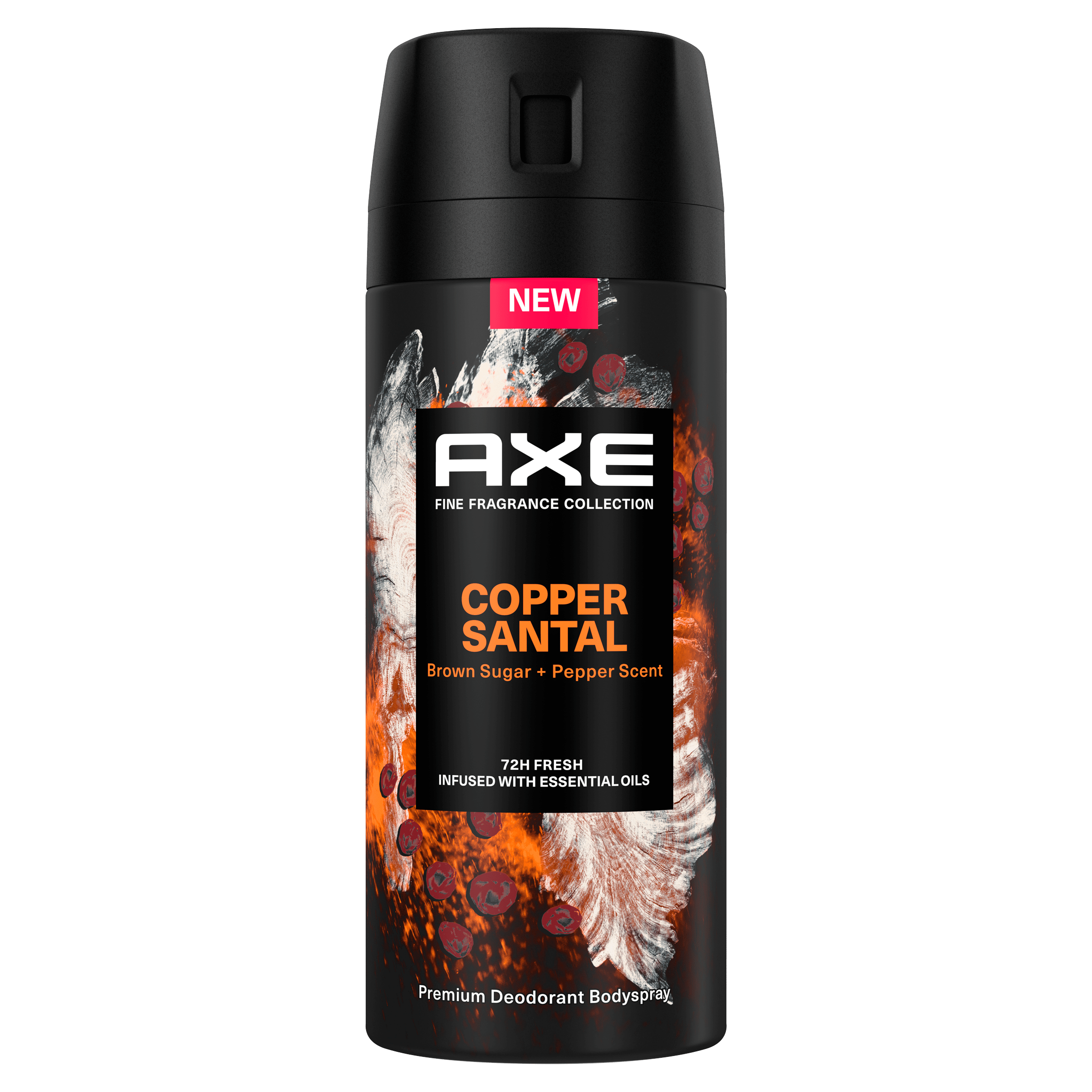Axe Bodyspray FF Copper Santal Per Spuitbus 150 ml