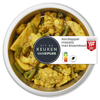 Uit de keuken van Aardappel masala met bloemkool
