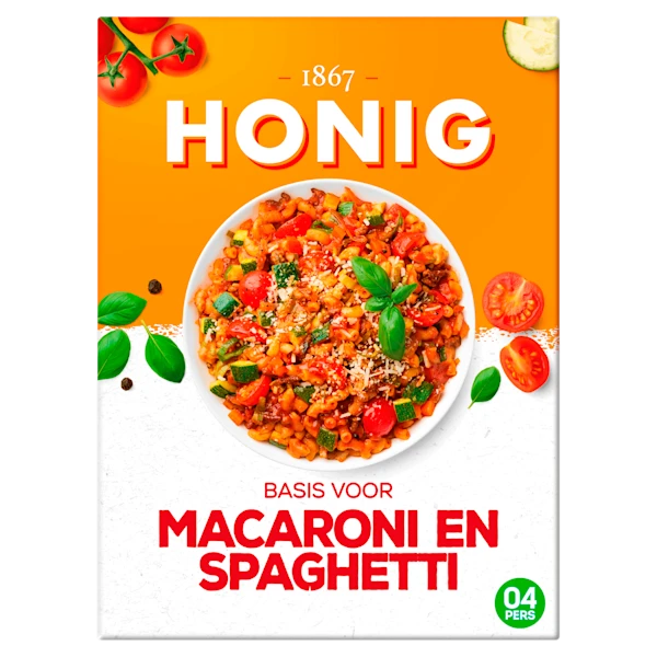 Honig Mix voor macaroni en spaghetti